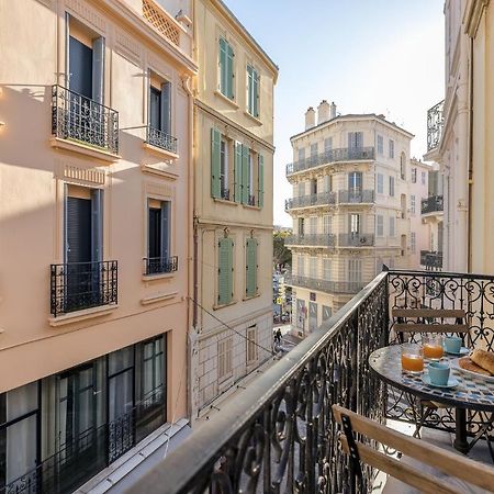 Appartement 2P centre de Cannes avec balcon Extérieur photo