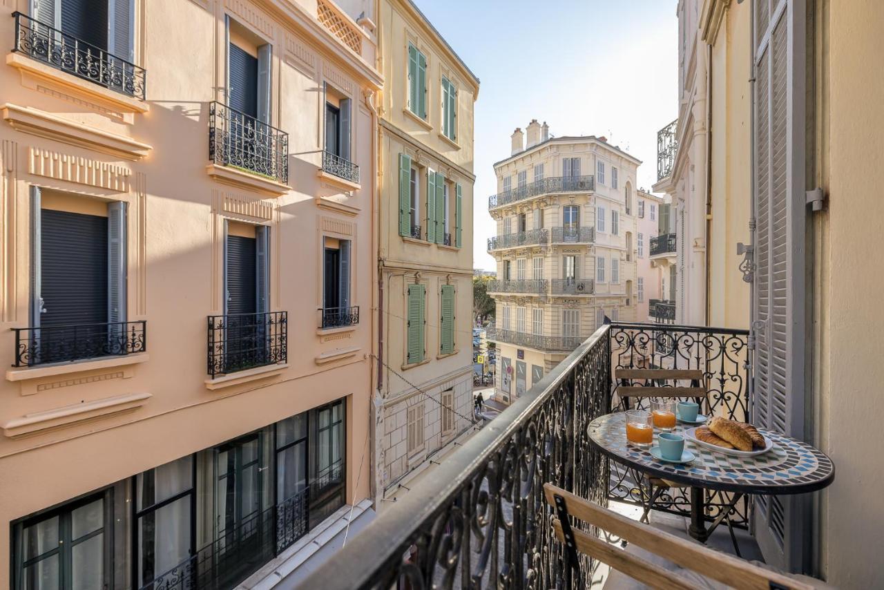 Appartement 2P centre de Cannes avec balcon Extérieur photo
